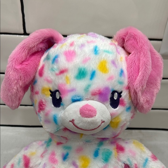 Build-A-Bear BAB Shopkins Puppy Dog Plush Confetti Hearts Cupcake 16” - Picture 2 of 10